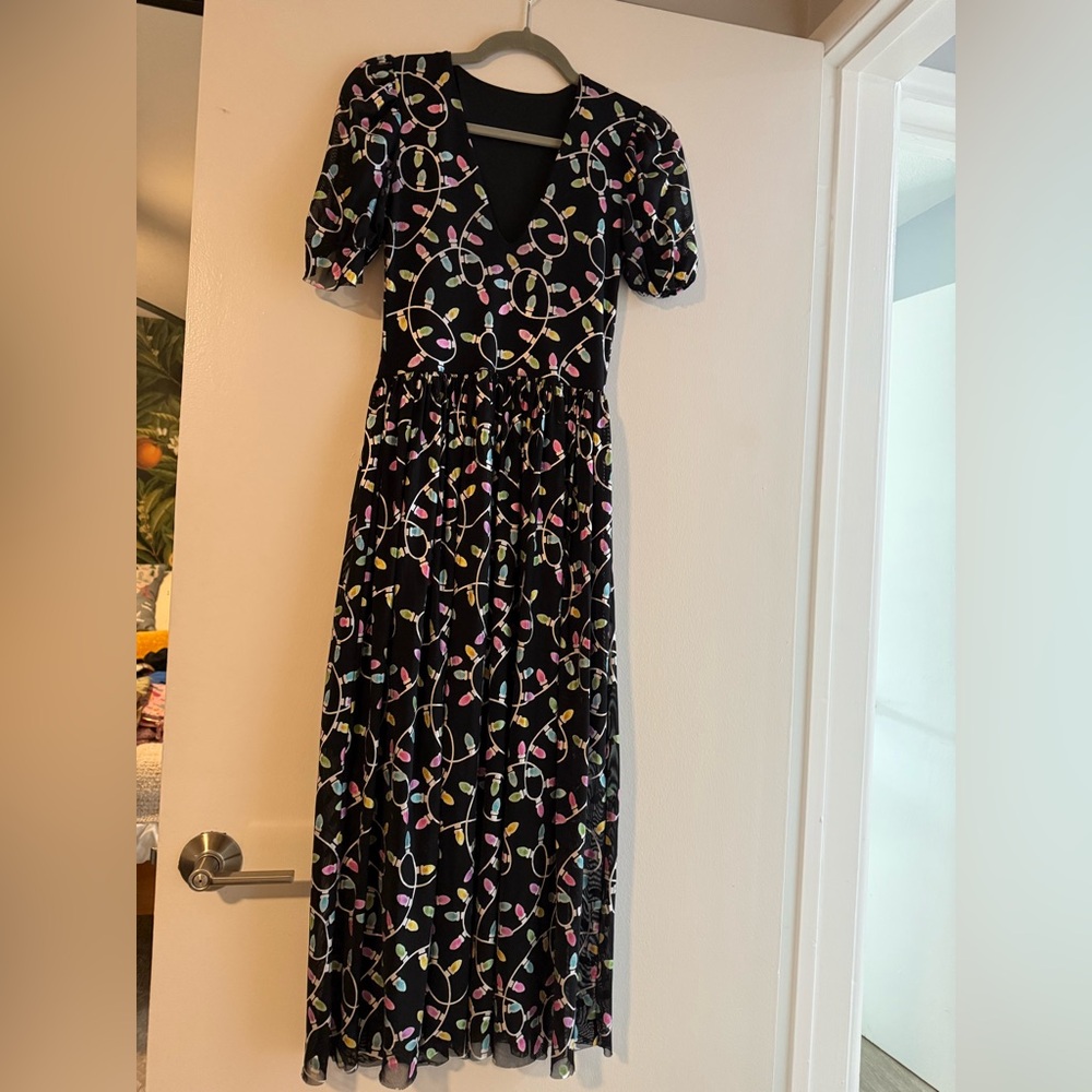 Blackmilk clothing Christmas light dress